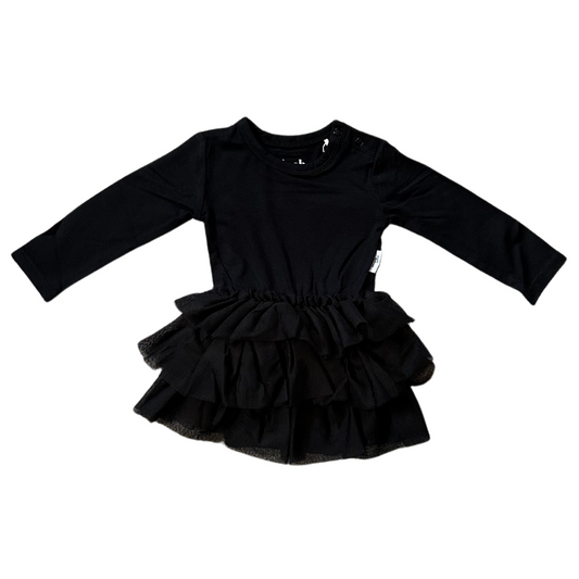 Black | Tutu Bodysuit Dress
