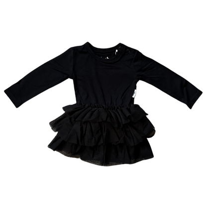 OBS • Black - Tutu Bodysuit Dress