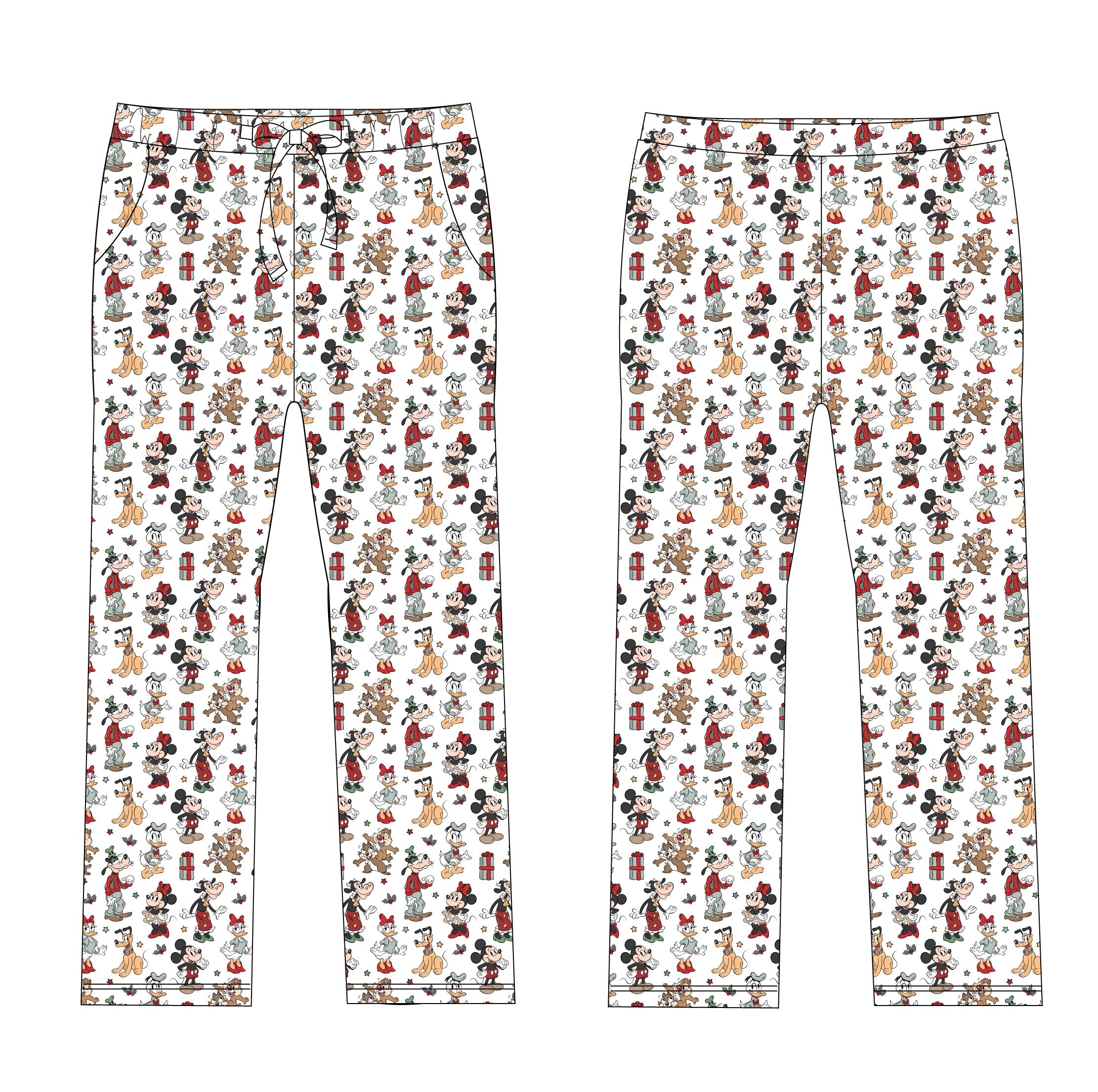 Vintage Christmas - Men's Pant