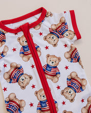 Bamboo Shorty Romper | American Bear