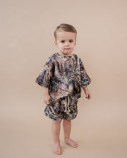 Shorts Set | Brown Camo