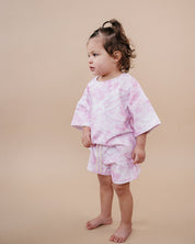 Shorts Set | Pink Camo