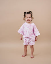 Shorts Set | Pink Camo