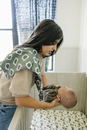 Southwest Aztec Muslin Burp Cloth
