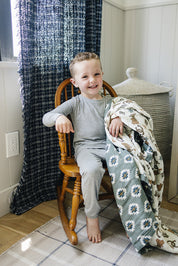 Southwest Aztec + Outlaw Cowboy Muslin Quilt