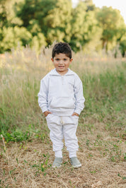 Good Vibes Quarter Zip French Terry Set