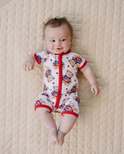 Bamboo Shorty Romper | American Bear
