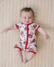 Bamboo Shorty Romper | American Bear