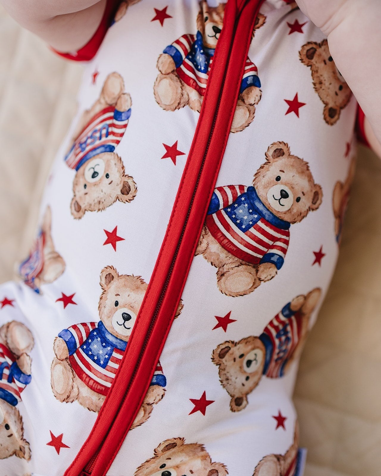 Bamboo Shorty Romper | American Bear