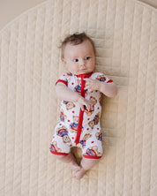 Bamboo Shorty Romper | American Bear