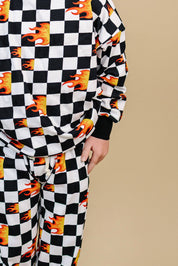 Jogger Set | Checker Blaze