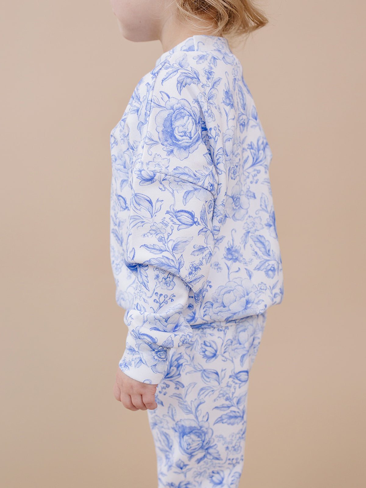 Jogger Set | Blue Flowers