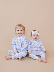Jogger Set | Blue Flowers
