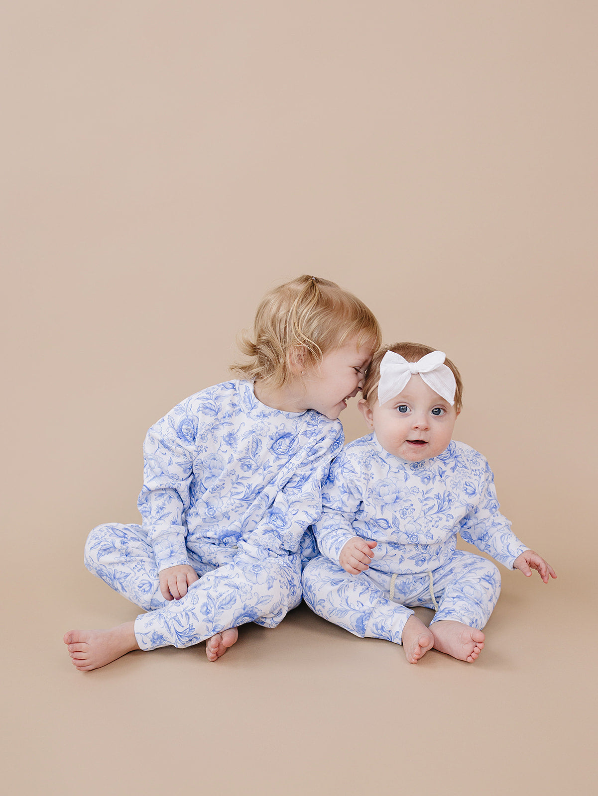 Jogger Set | Blue Flowers