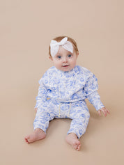 Jogger Set | Blue Flowers