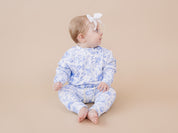 Jogger Set | Blue Flowers
