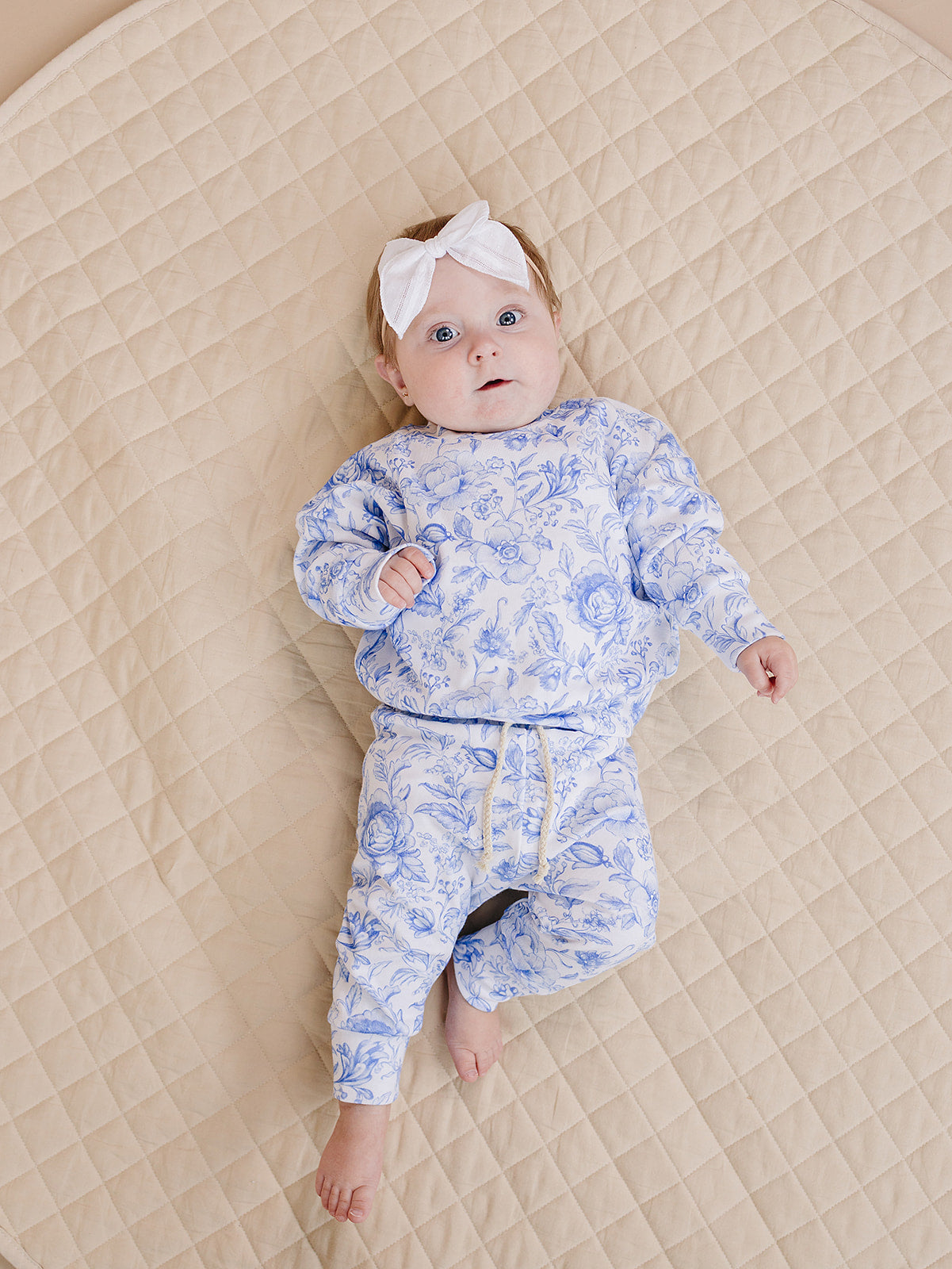 Jogger Set | Blue Flowers