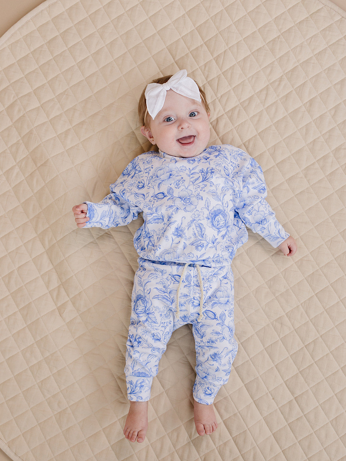 Jogger Set | Blue Flowers