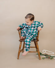 Jogger Set | Winter Plaid