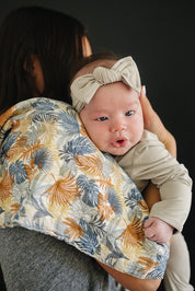 Paradise Palms Muslin Burp Cloth