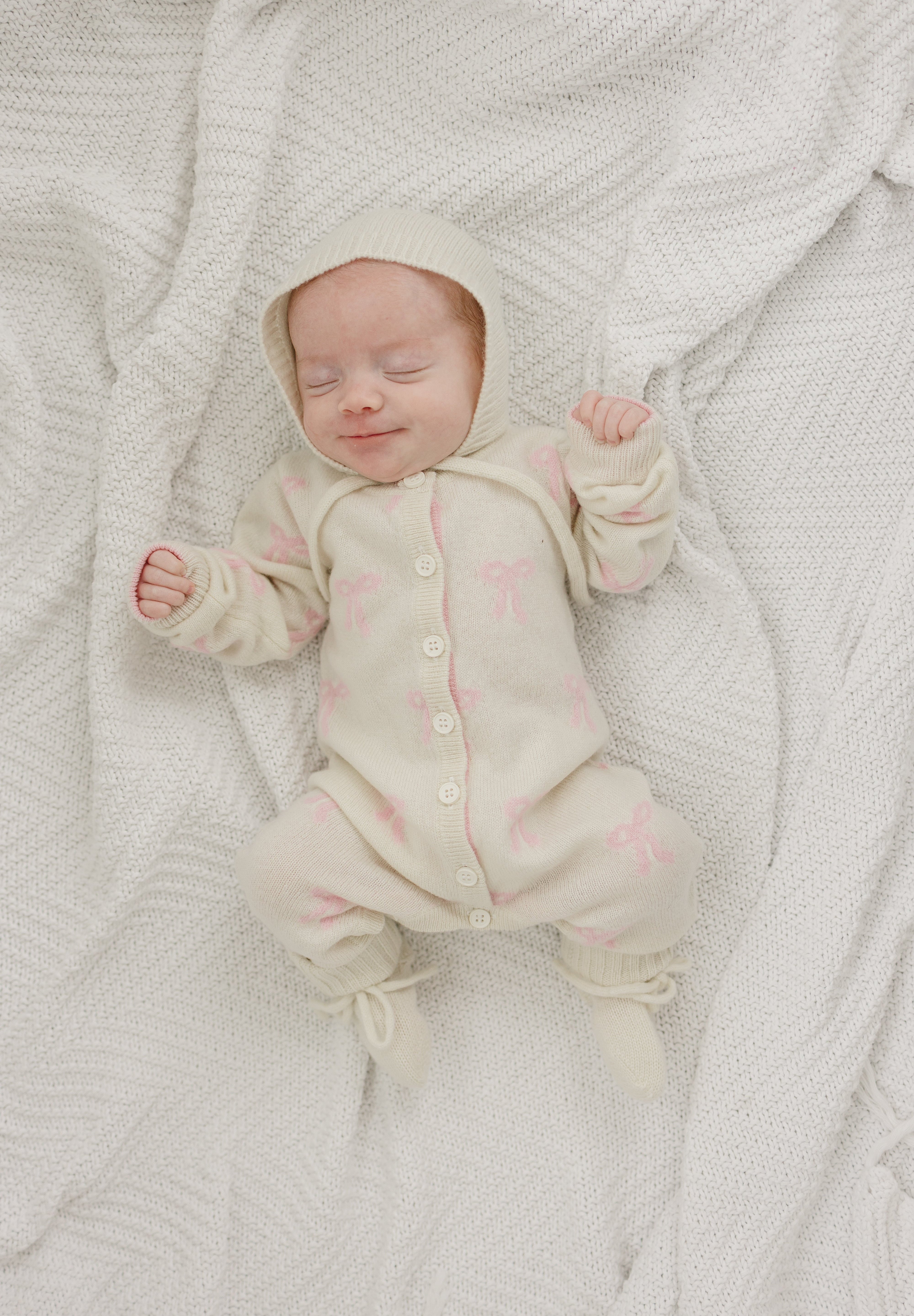 Luna + Luca Bow Cashmere Luxxe Set