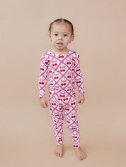 Bamboo Two Piece Set | Cherry Bow