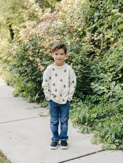 Pine Tree Knit Sweater
