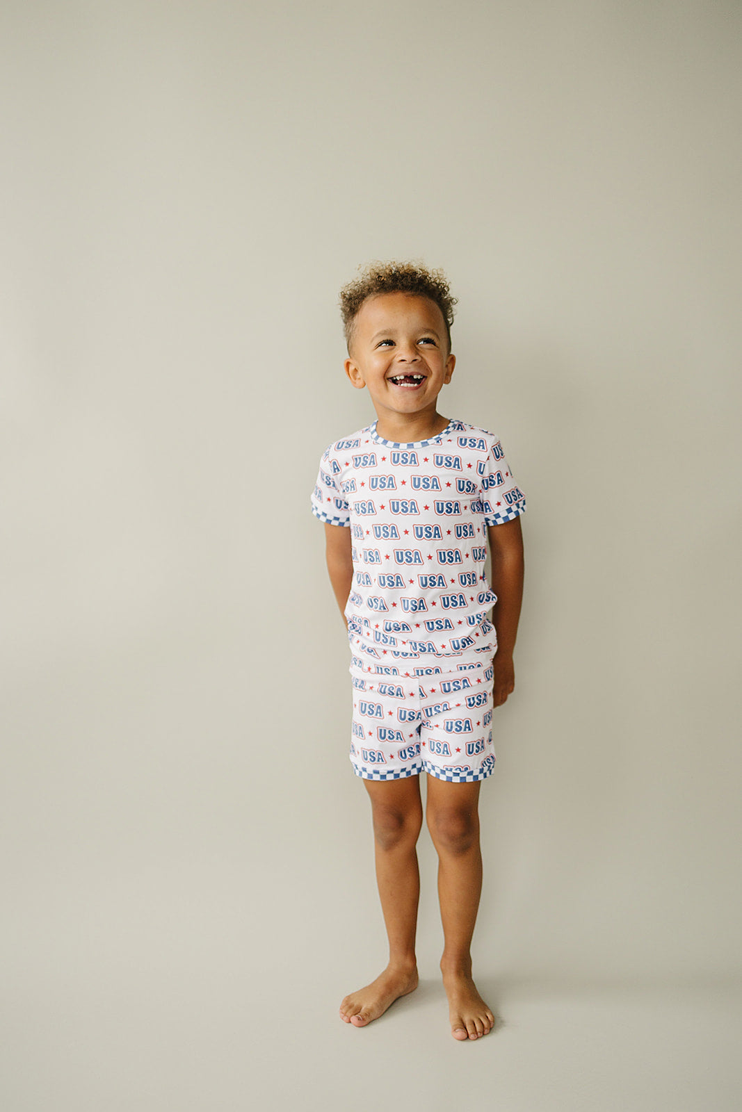 Bamboo Shorts Set | USA