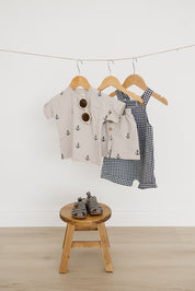 Anchors Button Short Set
