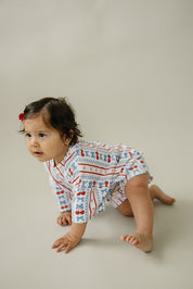 Shorts Set | Cherries & Stripes