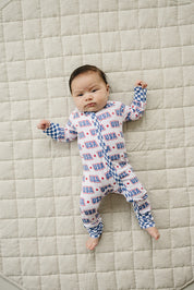 Bamboo Zip Romper  | USA