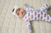 Bamboo Zip Romper  | USA