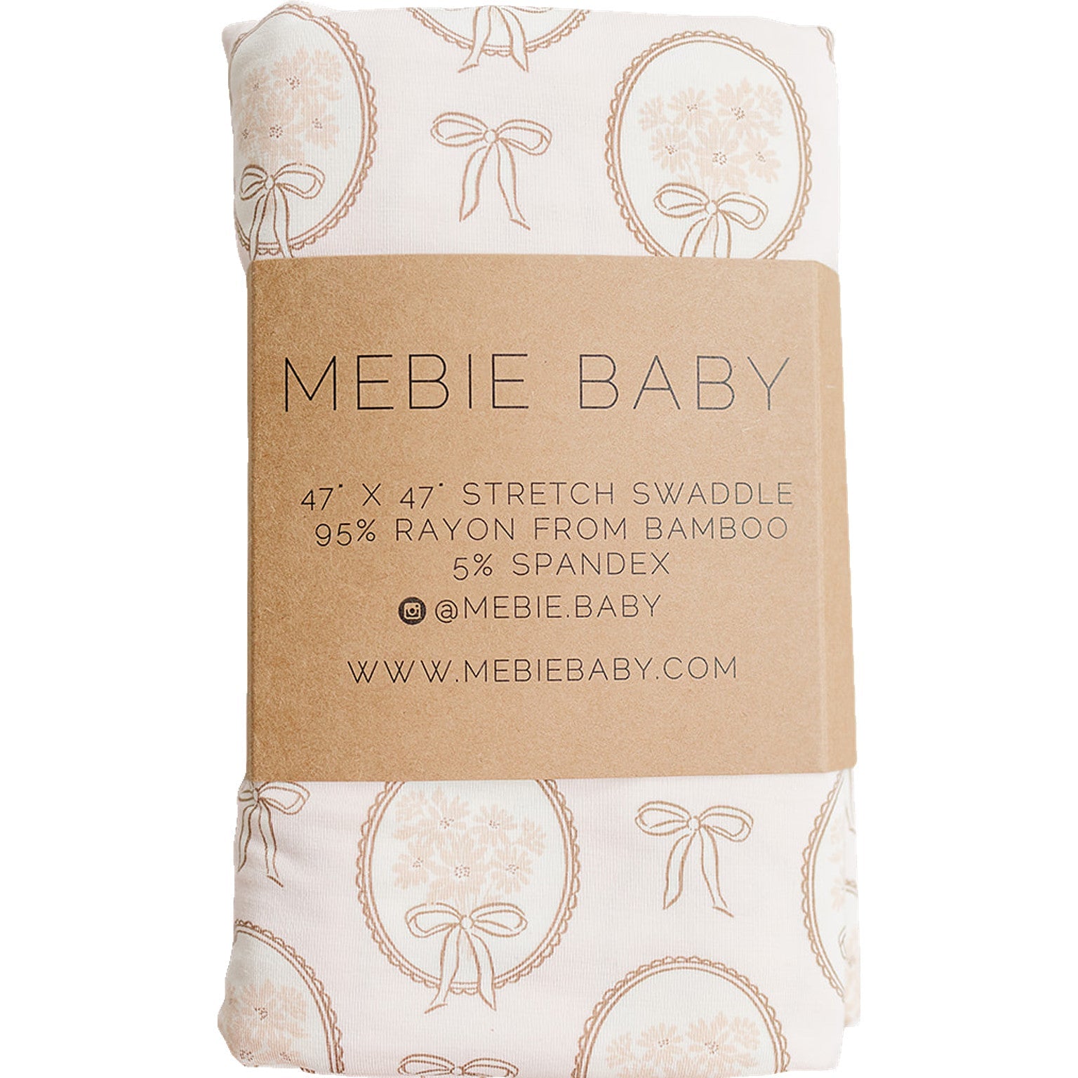 Vintage Bouquet Bamboo Stretch Swaddle