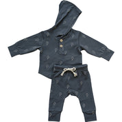 Lightning Bolt Hooded Set
