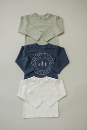 Explore Long Sleeve Cotton Tee