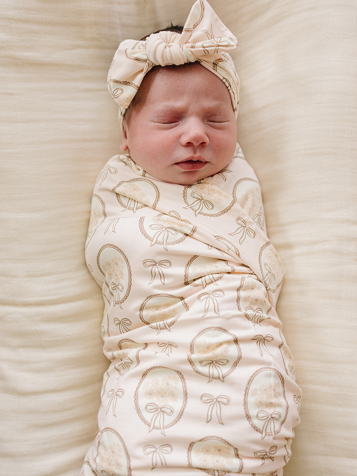 Vintage Bouquet Bamboo Stretch Swaddle