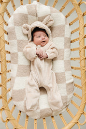 Fleece Bear Hooded Zipper