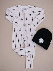 Bamboo Zip Romper | Little Bolt