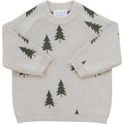 Pine Tree Knit Sweater