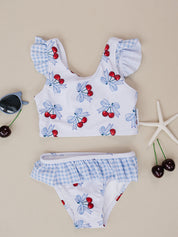Two Piece Swimsuit | Blue Cherry
