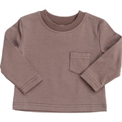 Brown Long Sleeve Tee