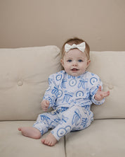 Jogger Set | Blue Bow