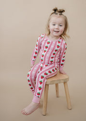 Bamboo Two Piece Set | Strawberry