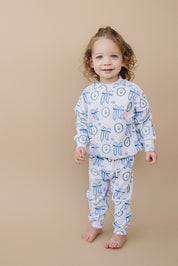 Jogger Set | Blue Bow