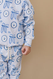 Jogger Set | Blue Bow