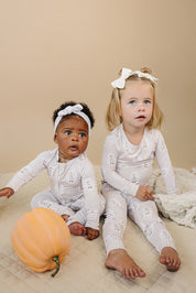 Bamboo Zip Romper | Gingham & Goose