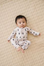 Bamboo Zip Romper | Little Bolt
