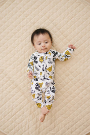 Bamboo Zip Romper | Lucky Vibes
