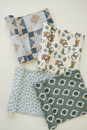 Southwest Aztec Muslin Swaddle Blanket