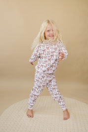 Jogger Set | Mocha Bows